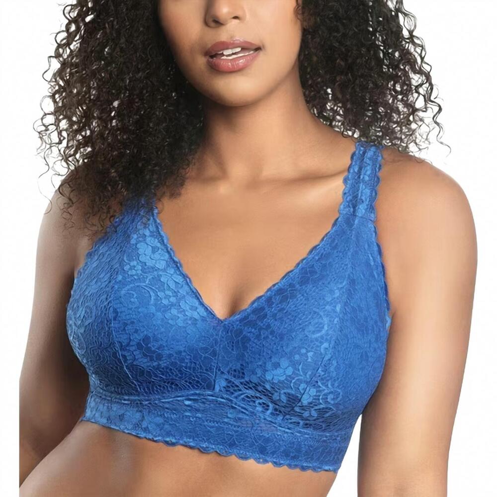 NEW PARFAIT adriana lace bralette in sapphire